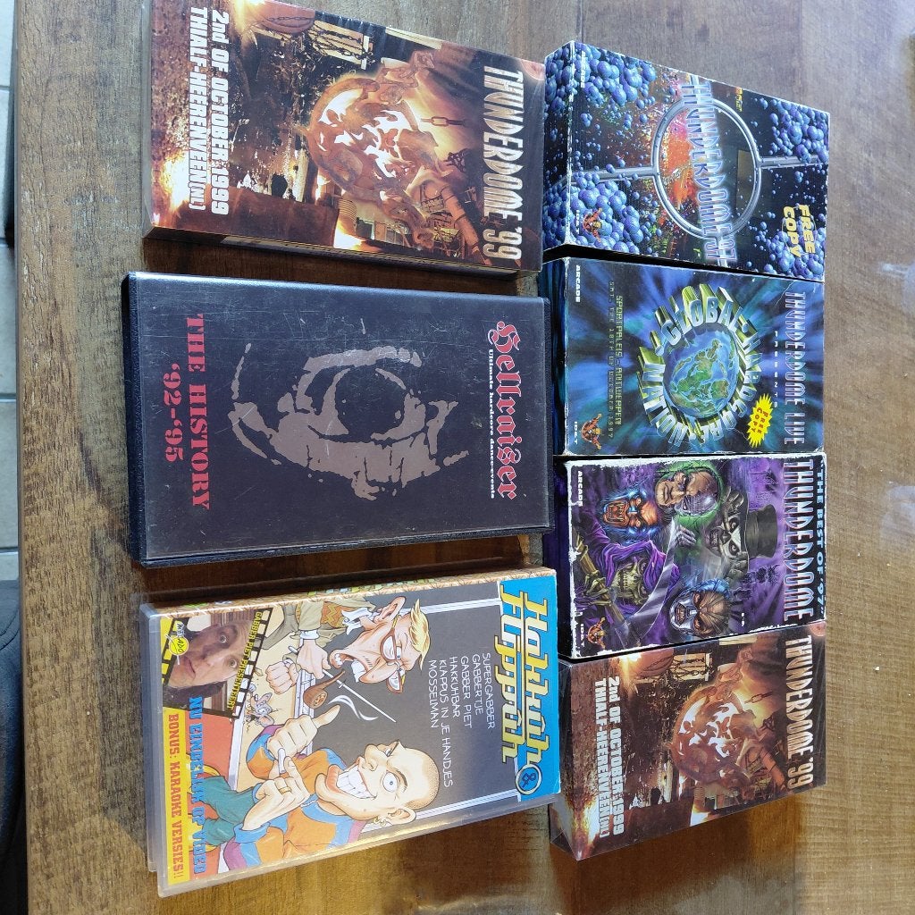 Thunderdome vhs, Ophalen of Verzenden, Gebruikt, Hardcore