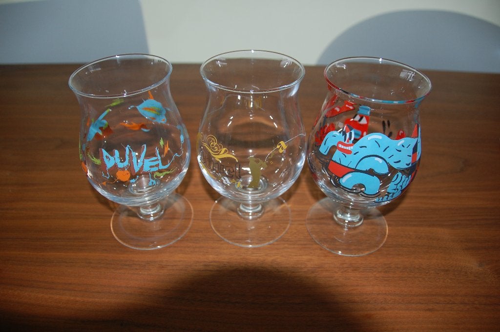 DUVEL : 3 nouveaux verres de collection, Collections, Enlèvement, Neuf, Verre ou Verres, Duvel