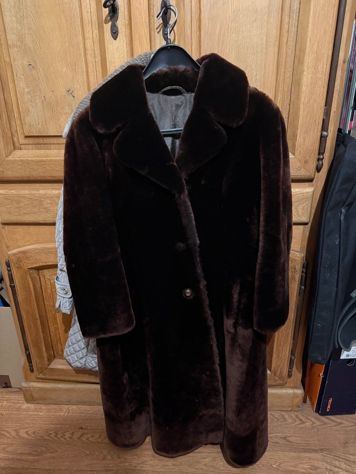 Bontjas & gewatteerde winterjas, Kleding | Dames, Ophalen, Zo goed als nieuw, Maat 38/40 (M)