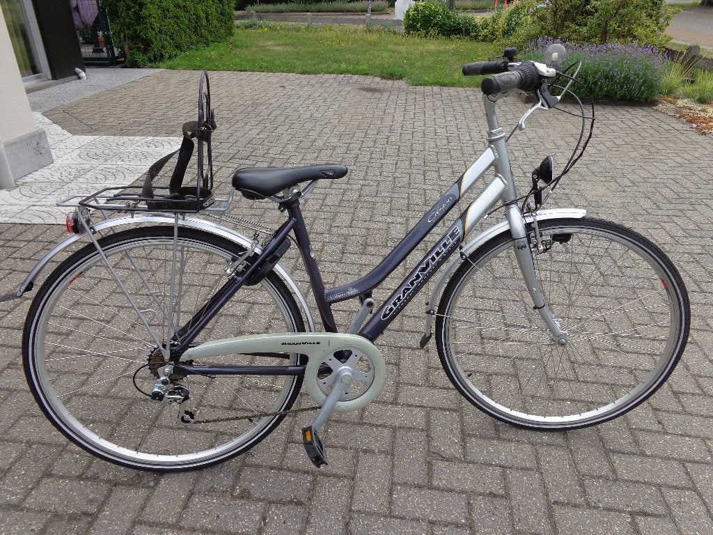 alu meisjesfiets GRANVILLE  maat 47, Frein sur jante, Granville, 26 pouces ou plus, Comme neuf
