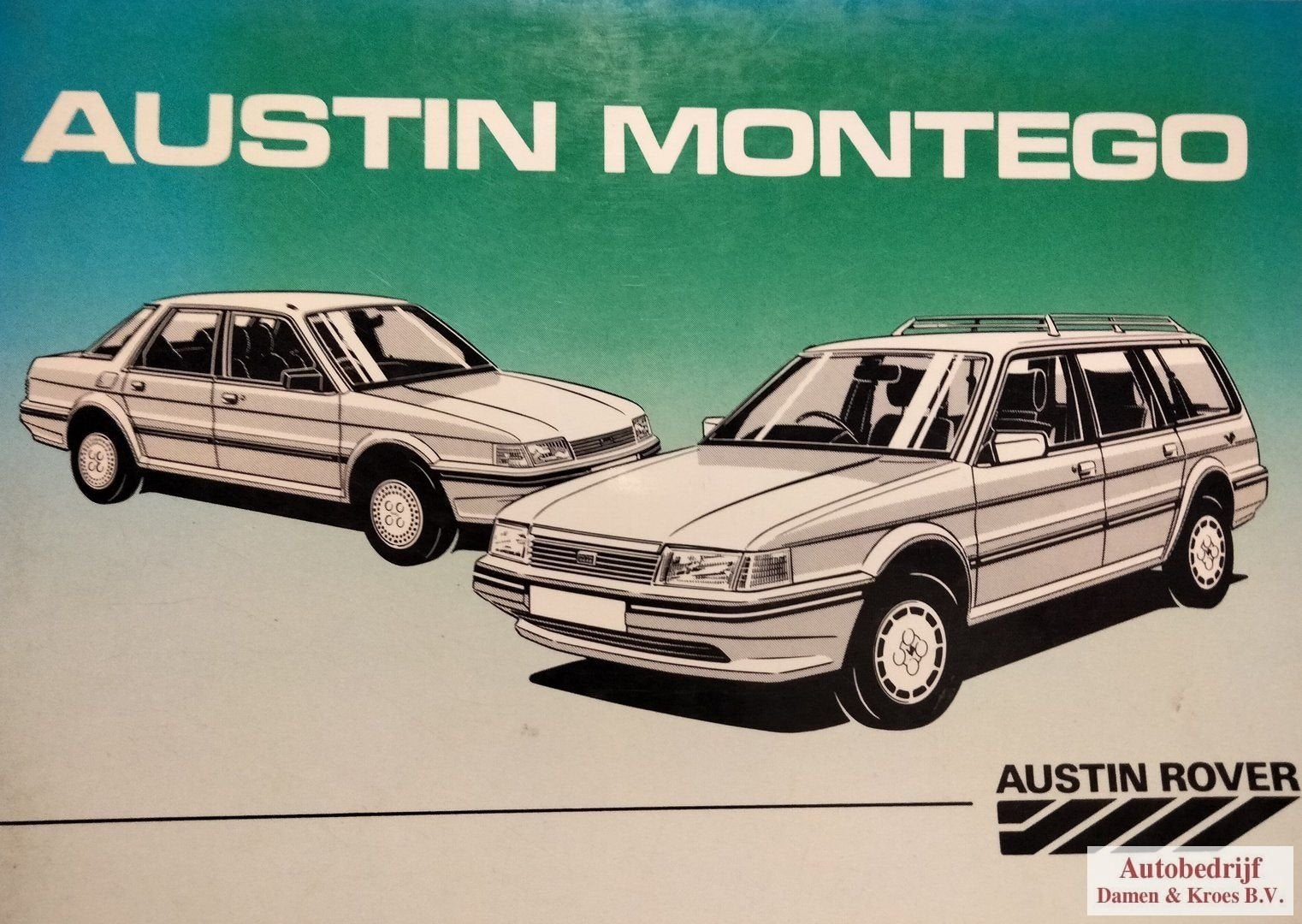 Handboek Austin Montego 2,0 en Vanden Plas AKM5811 (Engelsta, Enlèvement ou Envoi