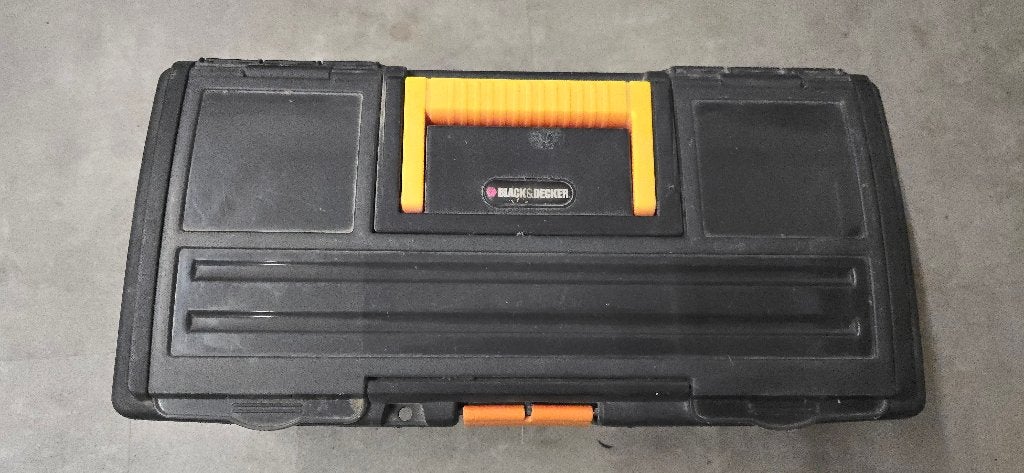 3 gereedschapskoffers en enkele meettoestellen, Ophalen, Gevuld, Gebruikt