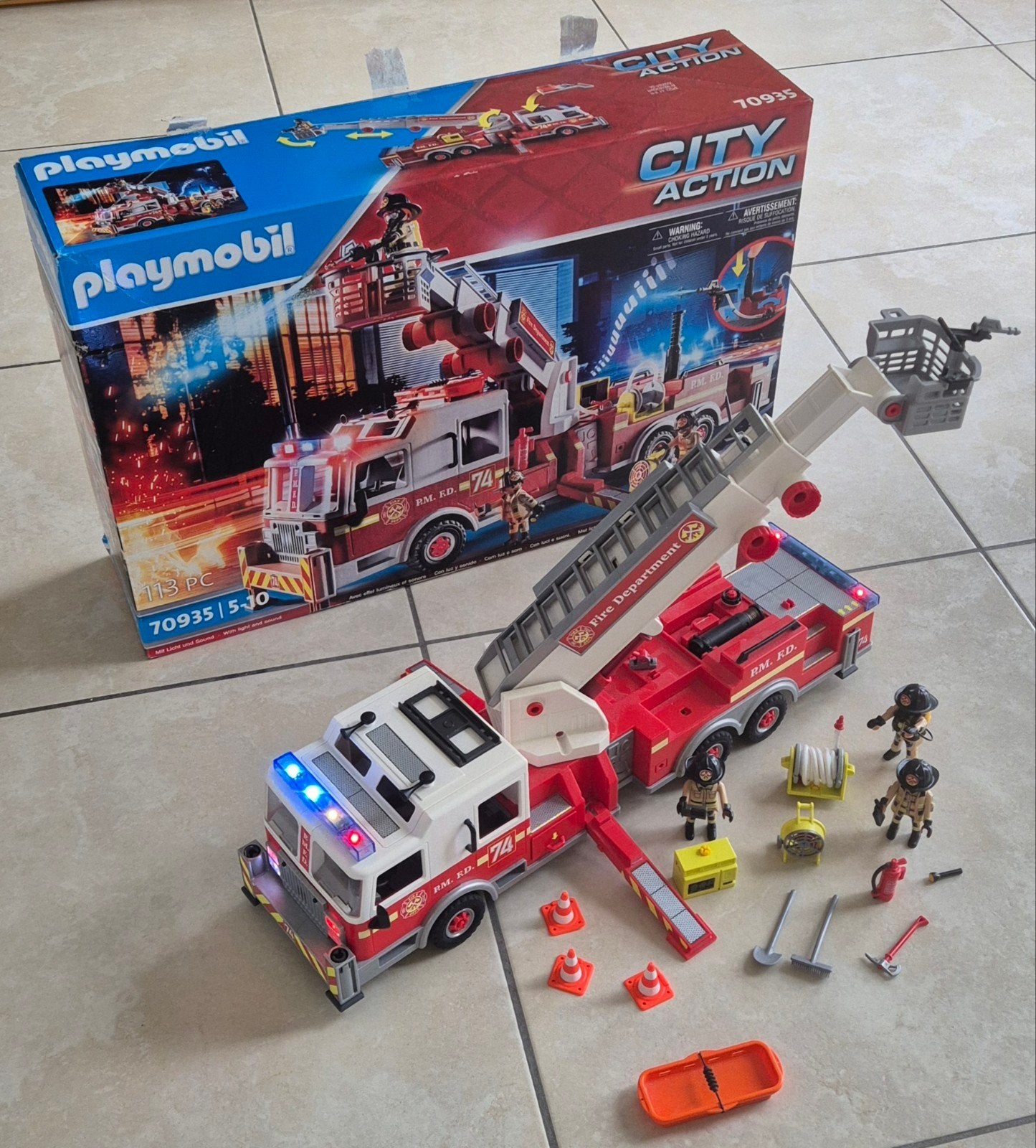 Playmobil 70935, Enlèvement, City action