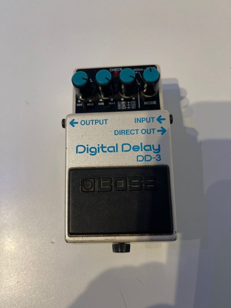 Boss DD3 Long Chip ook (zoals DD2) MIJ, Muziek en Instrumenten, Effecten, Gebruikt, Delay of Echo, Ophalen of Verzenden