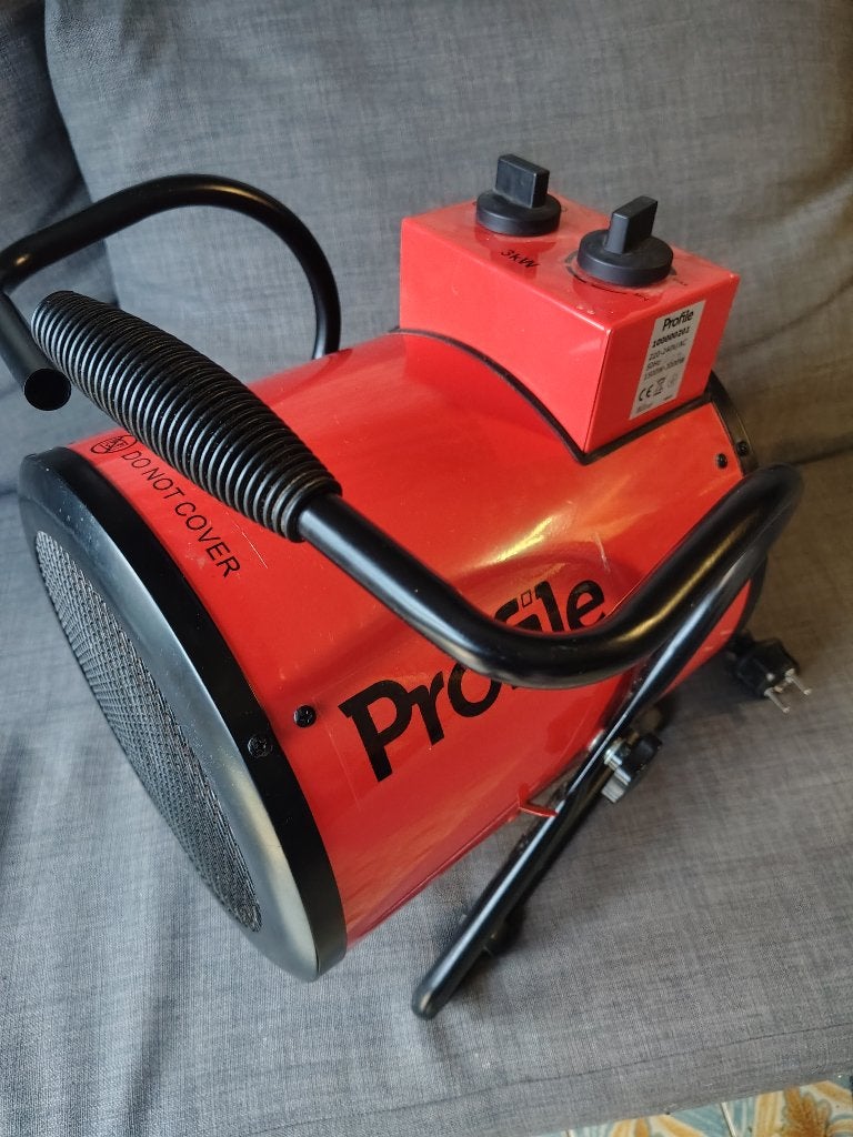 Chauffage électrique soufflant, Enlèvement, Comme neuf, 800 watts ou plus, Radiateur