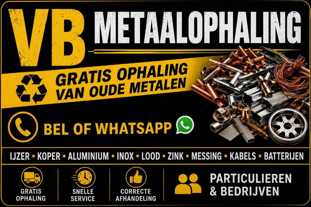 ophaling oud ijzer, Doe-het-zelf en Bouw, Metalen, Gebruikt, IJzer, Ophalen