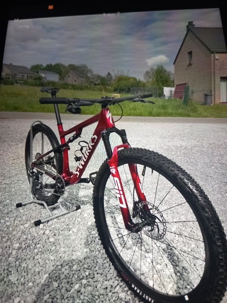 VTT spécialized epic s works taille L, Enlèvement