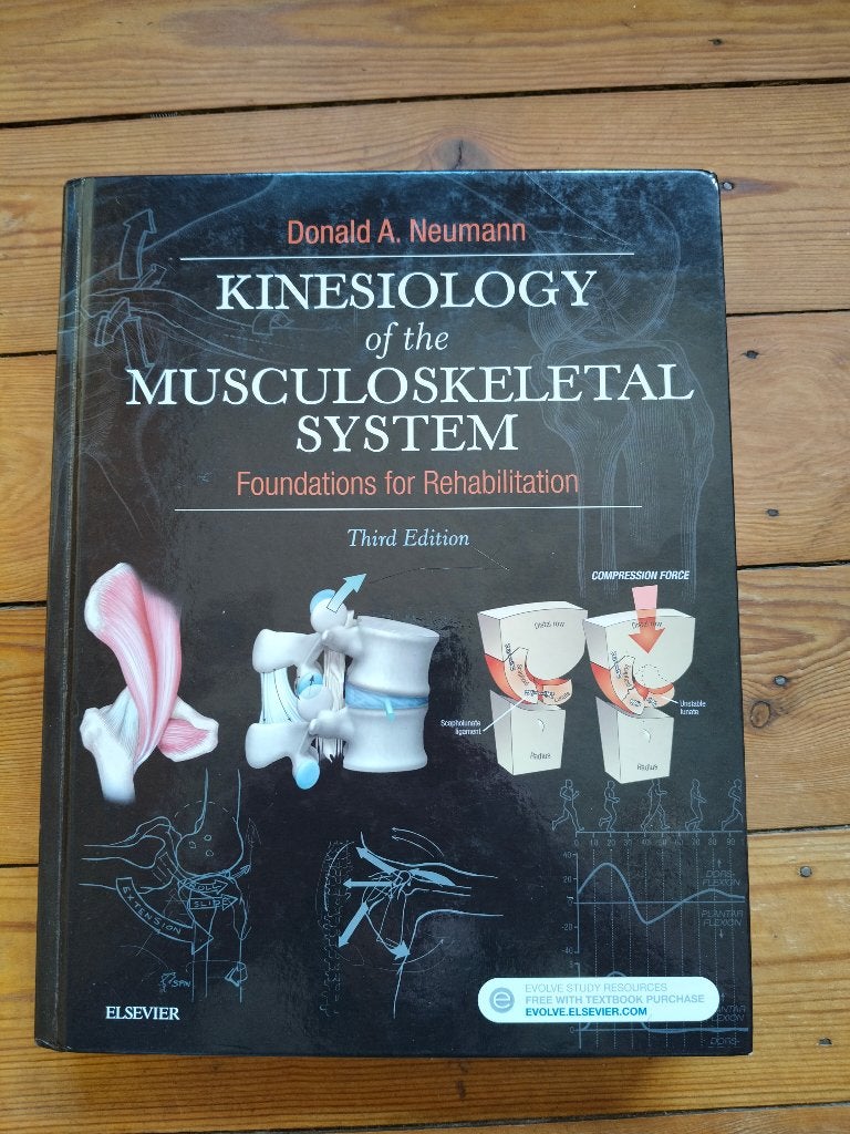 Kinesiology of the musculoskeletal system, Ophalen, Zo goed als nieuw, Hoger Onderwijs, Donald A. Neumann