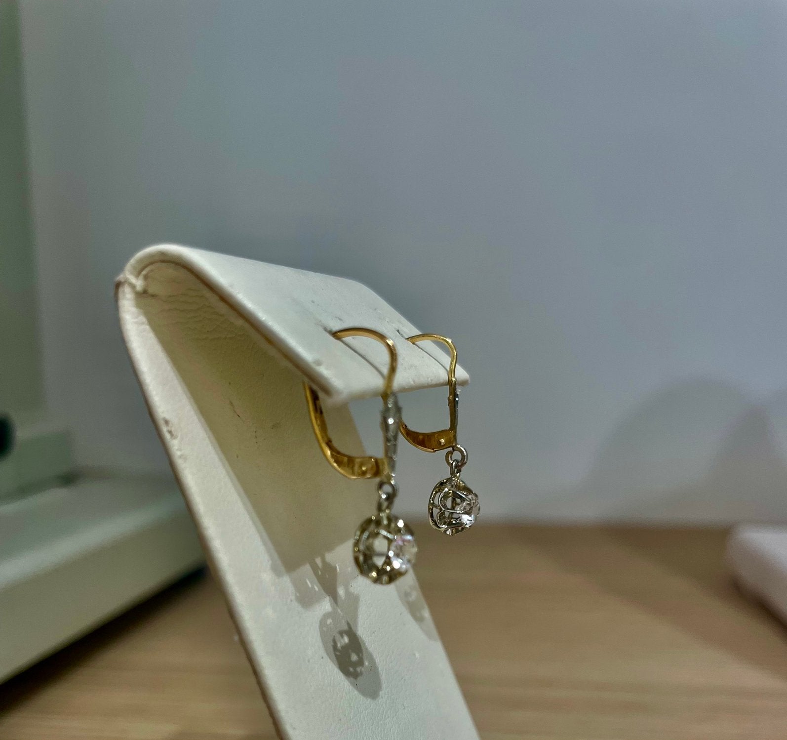 Boucles d'oreilles en or 18 carats, Bijoux, Sacs & Beauté, Or, Or, Utilisé, Envoi