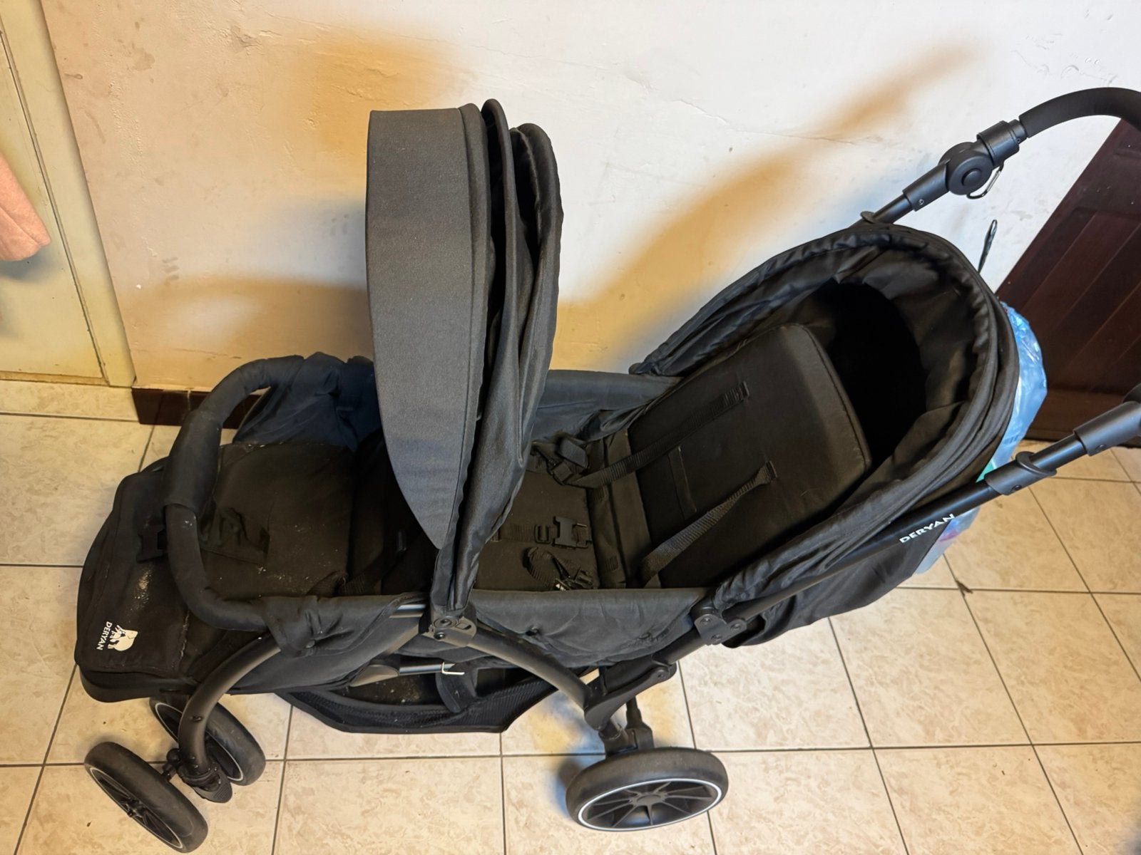 Dubbele buggy, Enlèvement, Utilisé, Autres marques, Modèle duo