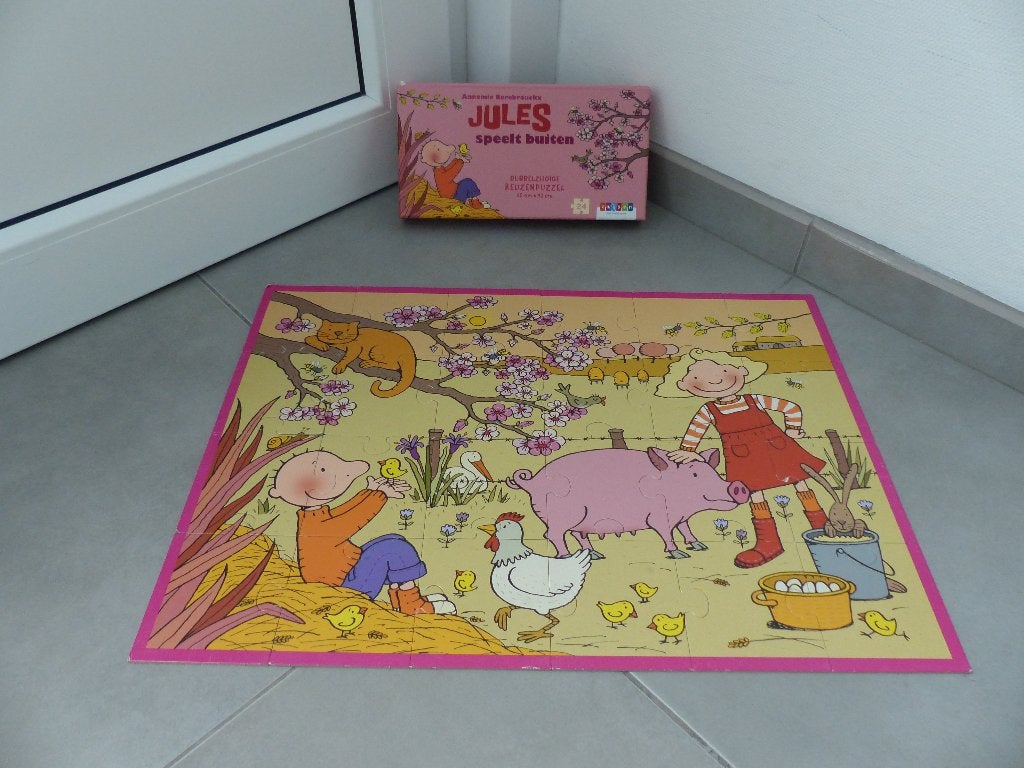 Puzzle 2 faces Jules - état beau et bien rangé, Enfants & Bébés, Jouets | Puzzles pour enfants, Enlèvement ou Envoi, Utilisé