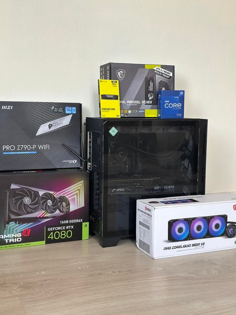 Pc MSI Gamer / IA Extreme Intel i9 RTX 4080, Enlèvement, Comme neuf, Gaming