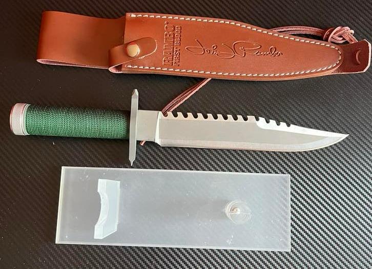 Limited Edition Rambo First Blood Survival mes, Ophalen, Zo goed als nieuw