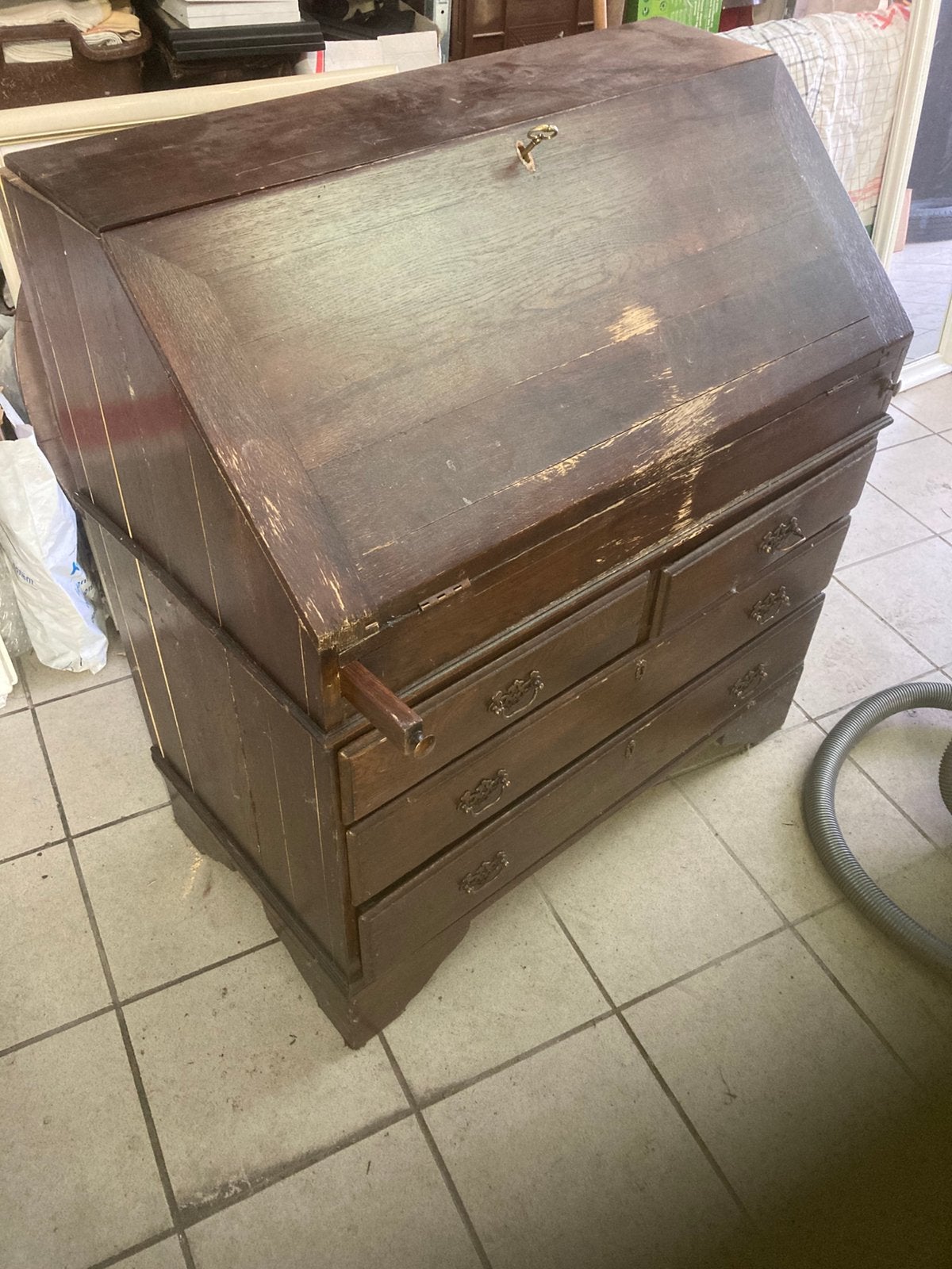 Antieke Secretaire, Ophalen