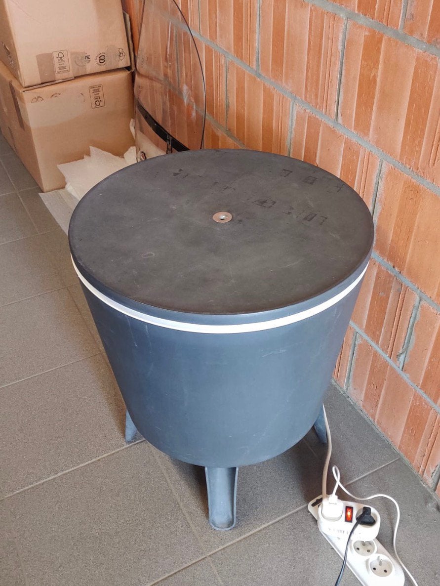 Table Frigo de jardin, Enlèvement, Utilisé