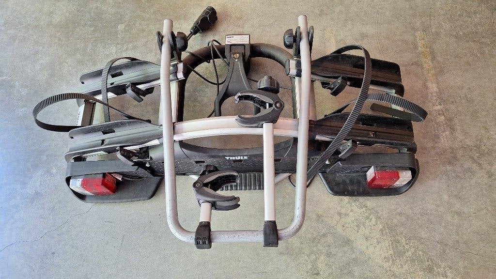 Fietsdrager Thule Euroway 921, Enlèvement, 2 vélos, Comme neuf, Support d'attelage