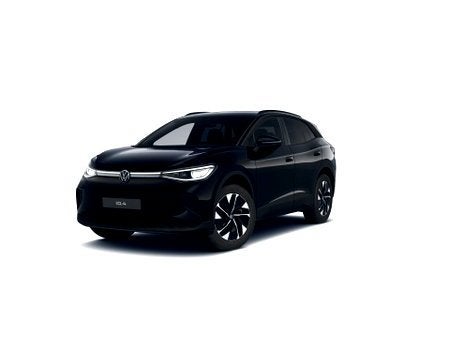 Volkswagen ID.4 Pro Business 77 kWh  210 kW (286 pk), Auto's, Zwart, Elektrisch, SUV of Terreinwagen, Te koop