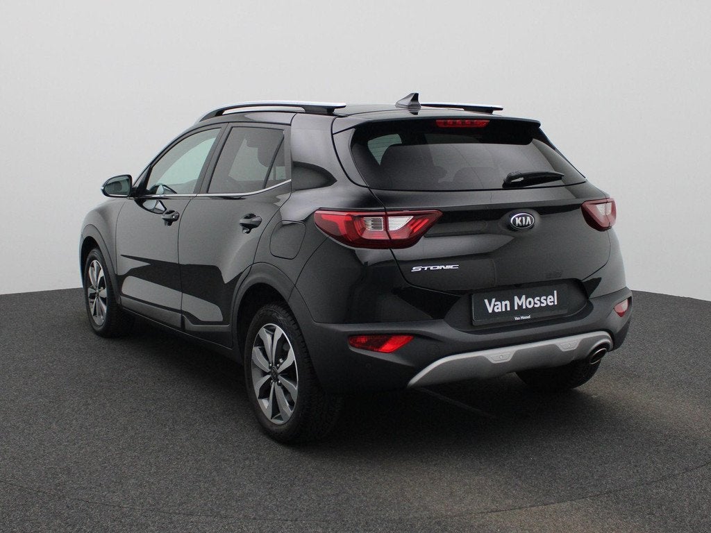 KIA Stonic 1.0 T 100 Pulse Camera | PDC A | Bluetooth | Crui, Auto's, Kia, Voorwielaandrijving, Gebruikt, Zwart, 5 deurs