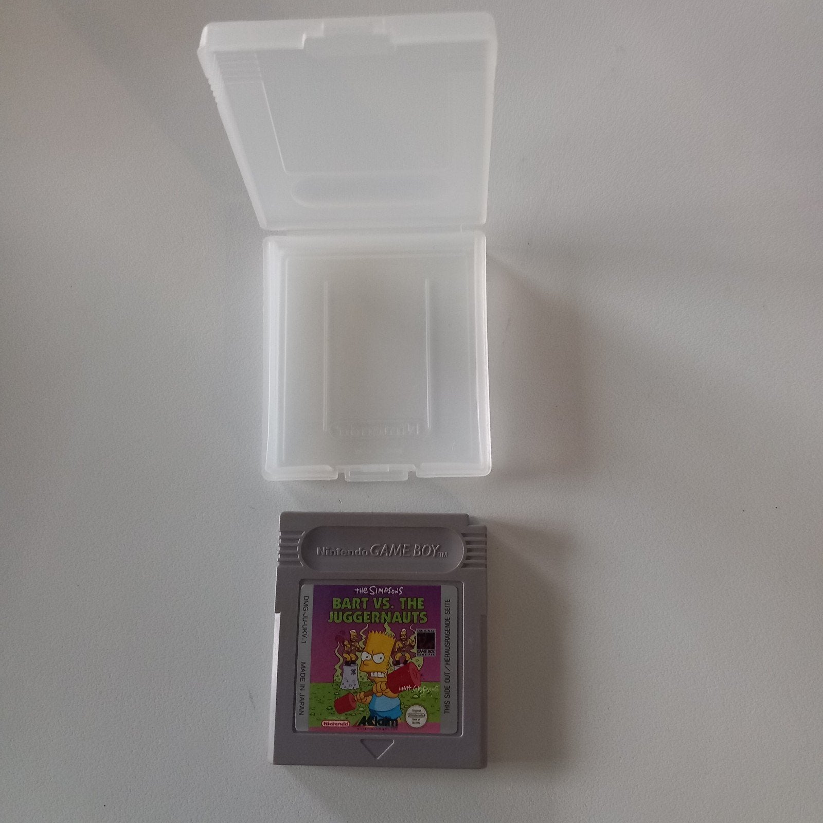 Bart vs.the Juggernauts Nintendo gameboy pal, Ophalen of Verzenden