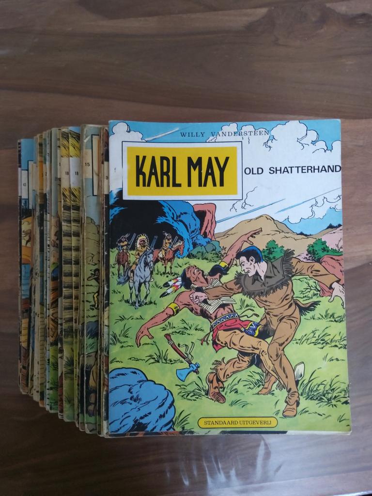 Strips Karl may, Boeken, Ophalen of Verzenden