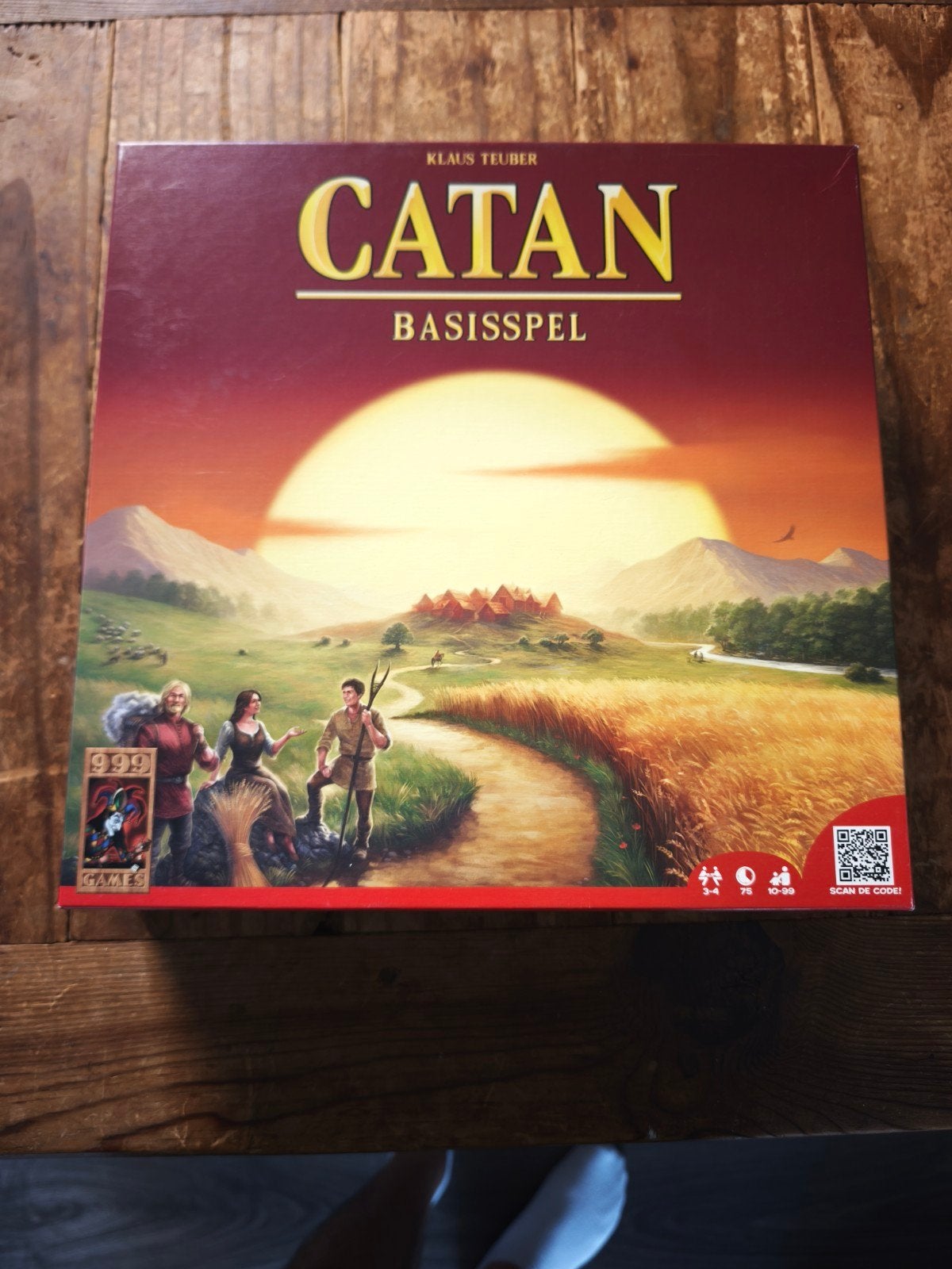 Bordspel Catan basisspel, Ophalen of Verzenden, Zo goed als nieuw