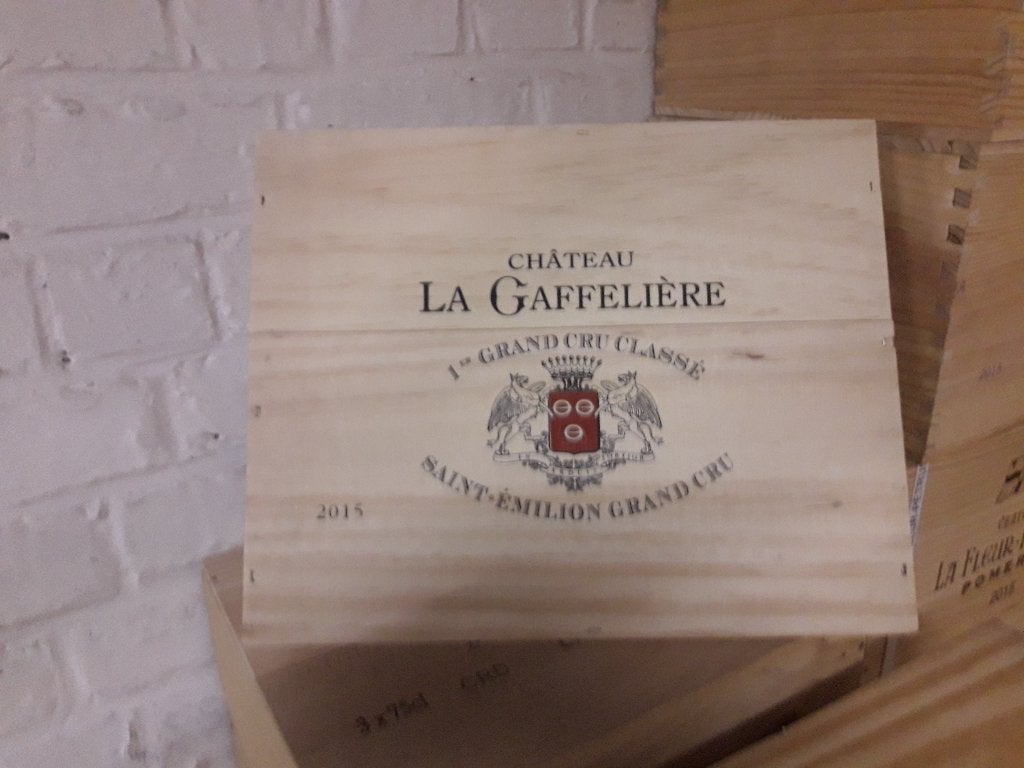 GCC - Chateau La Gaffeliere 2015 - CBO 3Bt, Collections, Neuf, Pleine, Vin rouge, France