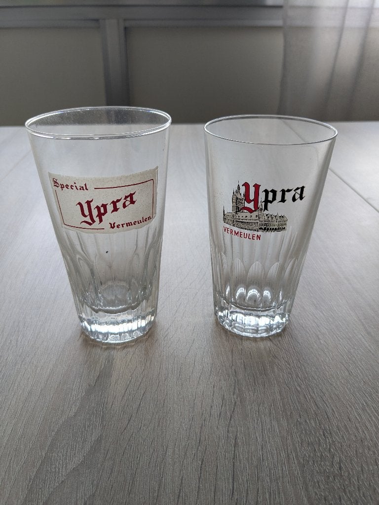 Verres à bière gueuze Ypra Vermeulen, Enlèvement