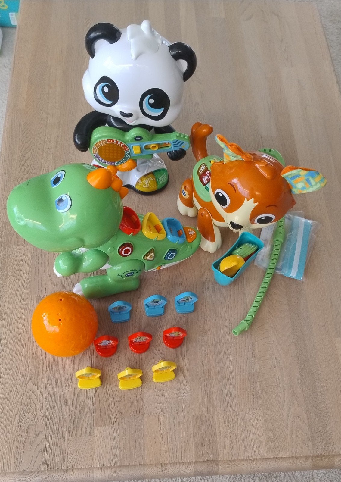 VTech dino, hondje, panda, Ophalen of Verzenden
