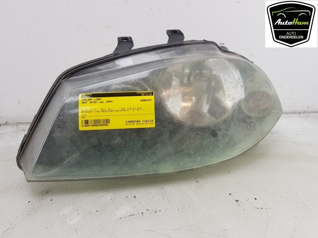 PHARE / OPTIQUE AVANT GAUCHE Seat Ibiza III (6L1), Utilisé, Seat