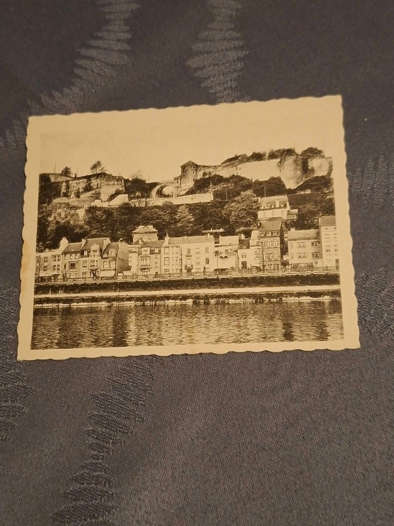 Prentje/Chromo : Namen (Namur) Maas en Citadel, Enlèvement ou Envoi, Utilisé, Autres sujets/thèmes, Gravure