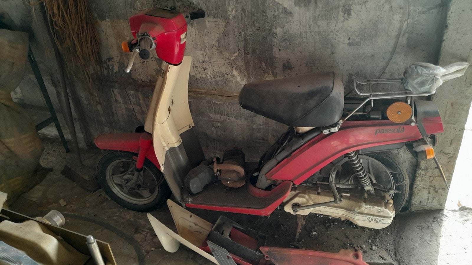 yamaha passola, Ophalen