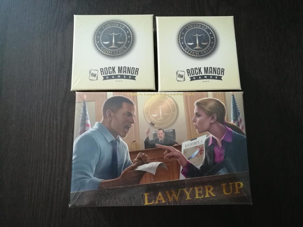 Lawyer up board game, Hobby en Vrije tijd, Een of twee spelers, Ophalen of Verzenden, Nieuw, Rock Manor Games