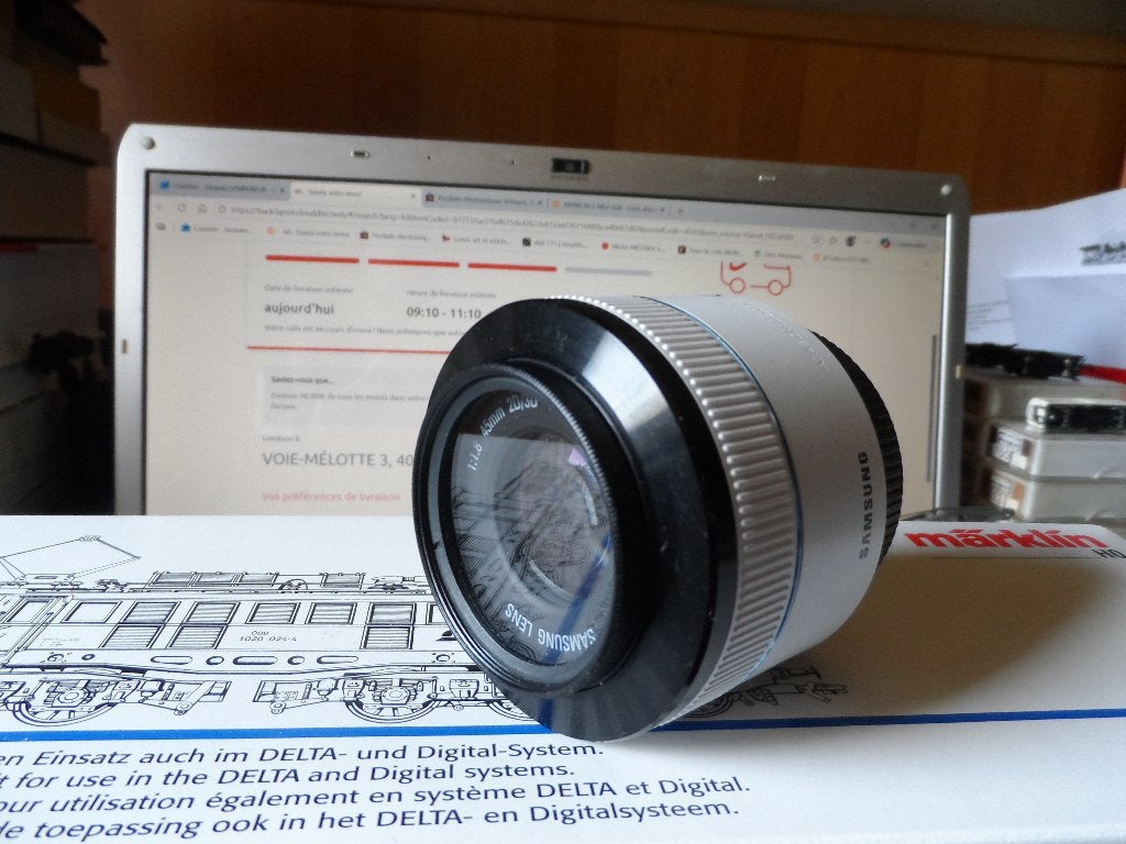 SAMSUNG NX - 2D/3D-lens - F 1,8/45 mm i-Function - in wit..., Audio, Tv en Foto, Foto | Lenzen en Objectieven, Zo goed als nieuw