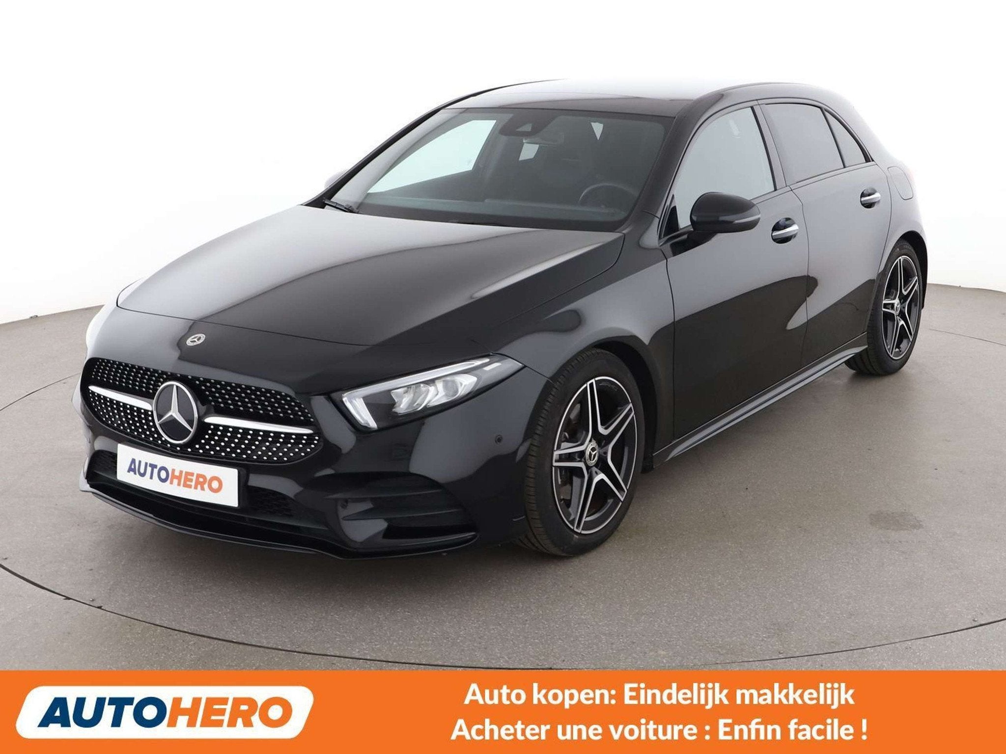 Mercedes-Benz A-Klasse 180 A 180 AMG Line (automatique), 100 kW, Interruption de démarrage, Euro 6, 1350 kg