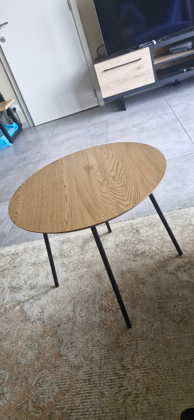 Bijzettafel, Ophalen
