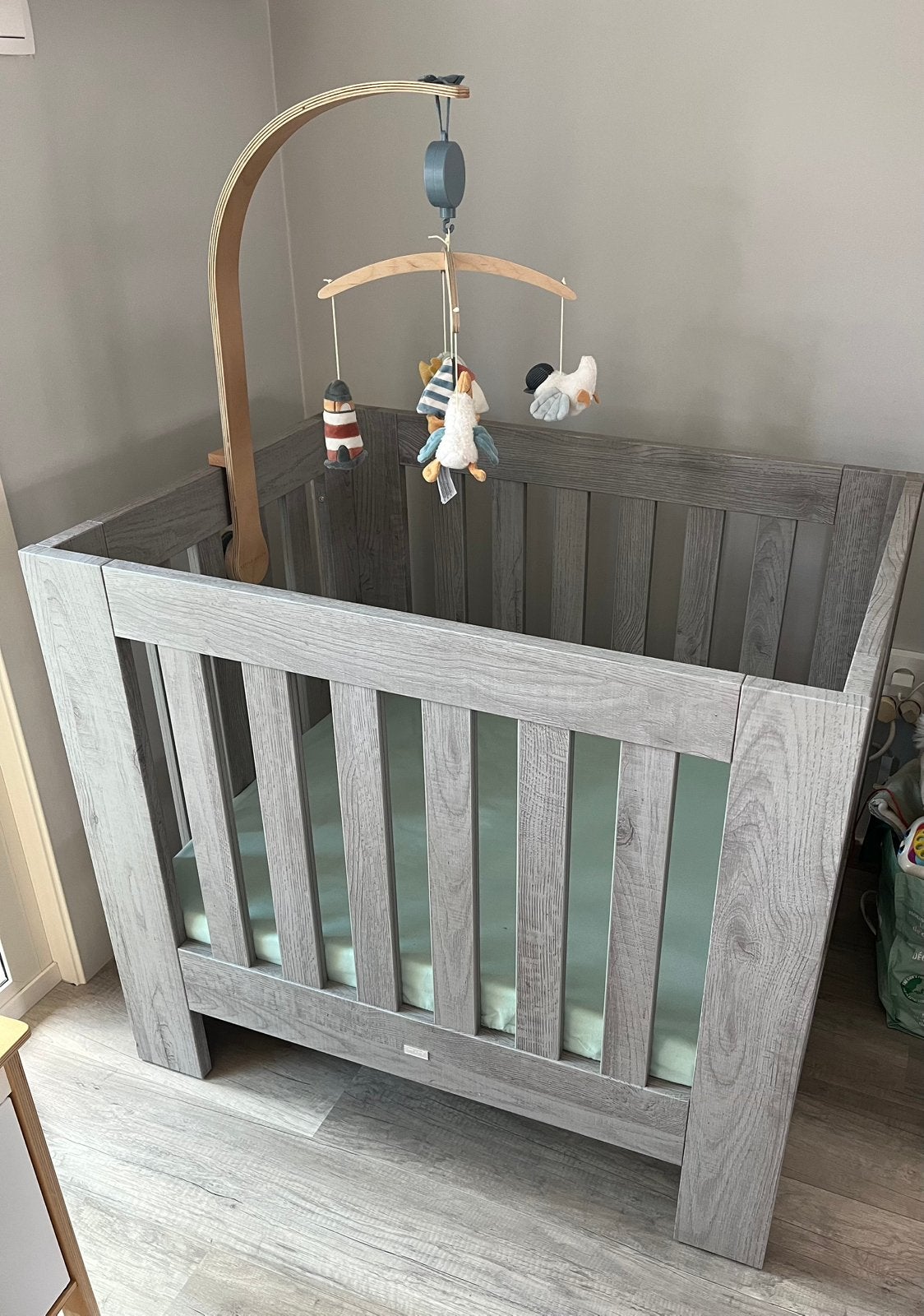 Babypark, Kinderen en Baby's, Babyparken, Ophalen, Zo goed als nieuw, Vierkant, In hoogte verstelbaar