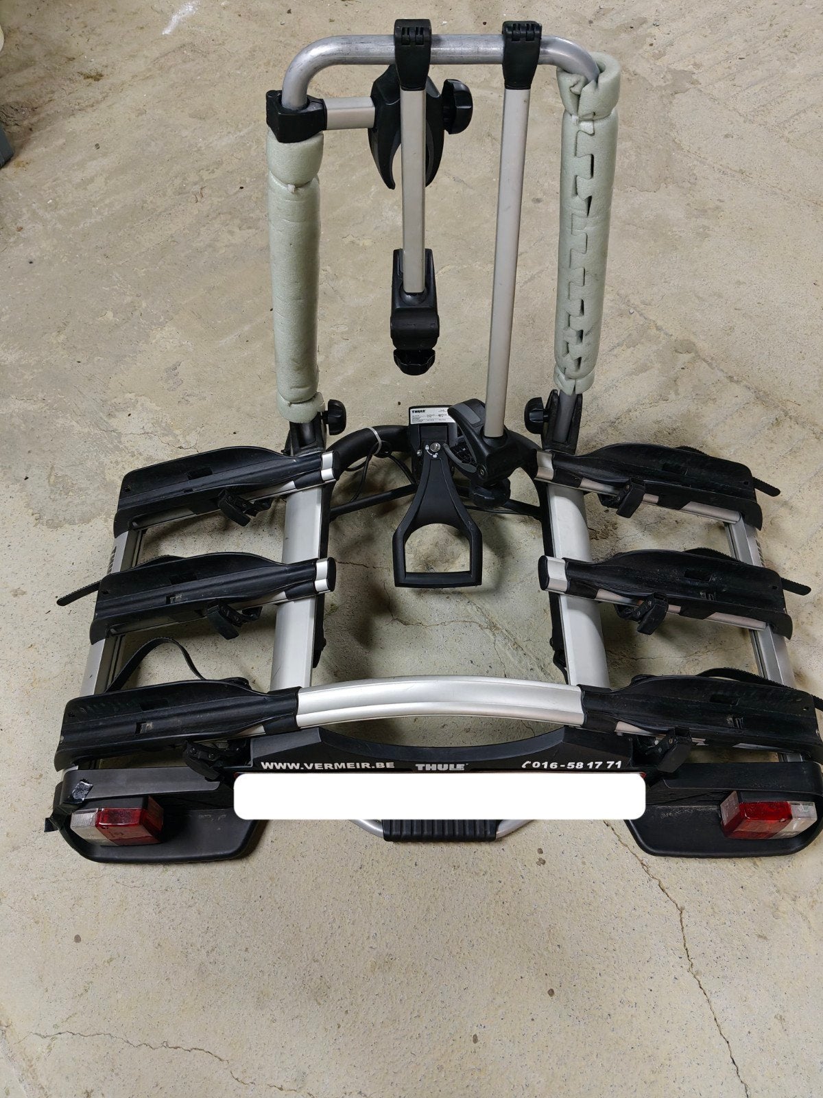 Fietsdrager Thule euroway 923, Ophalen