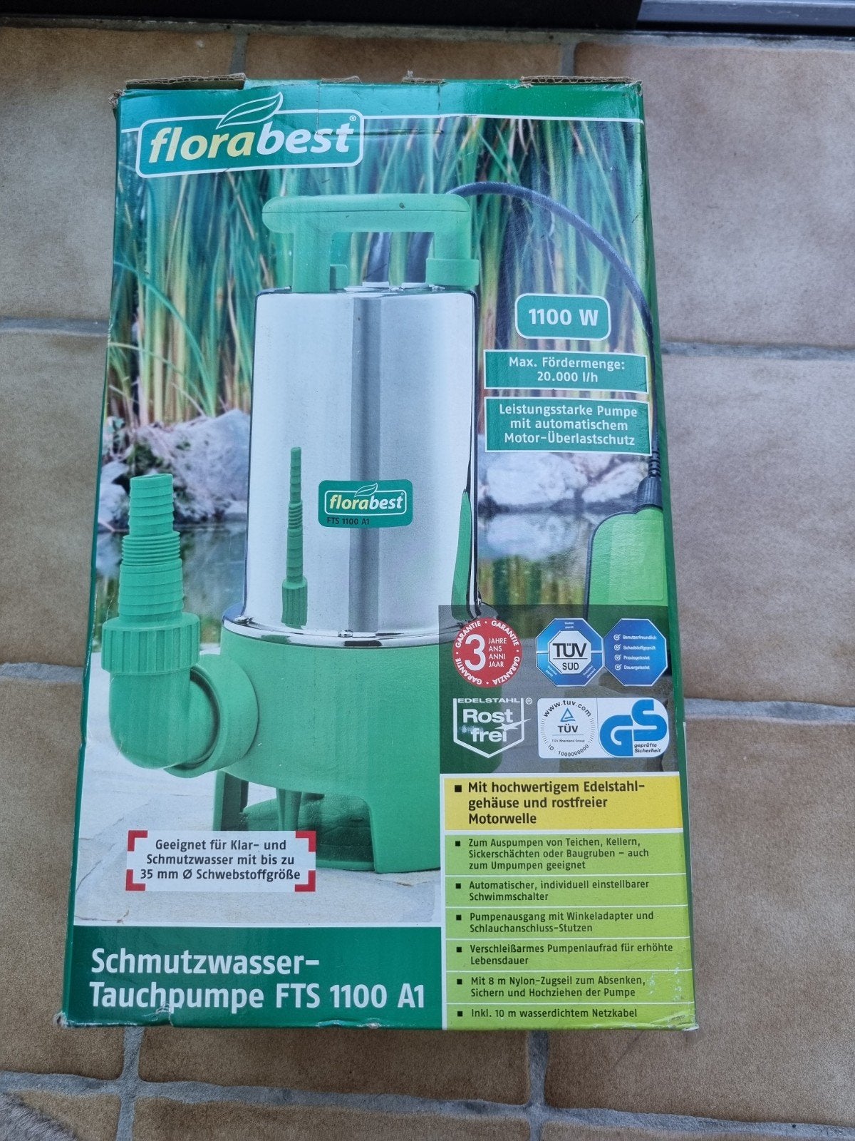 vuilwaterdompelpomp, Tuin en Terras, Vijver-toebehoren, Ophalen, Nieuw