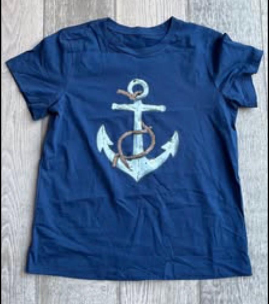 T-shirt maat M, Kleding | Dames, T-shirts, Blauw, Nieuw, Korte mouw, Ophalen