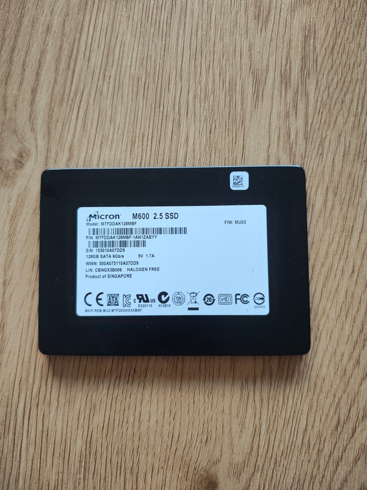 SSD SATA 128go, Enlèvement ou Envoi, SATA, SSD