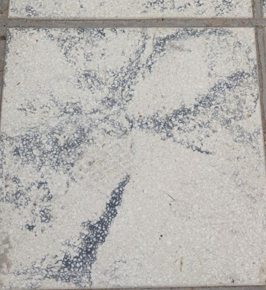 Terras tegel beton 40/40 30m2 gratis, Antiek en Kunst, Kunst | Etsen en Gravures, Ophalen