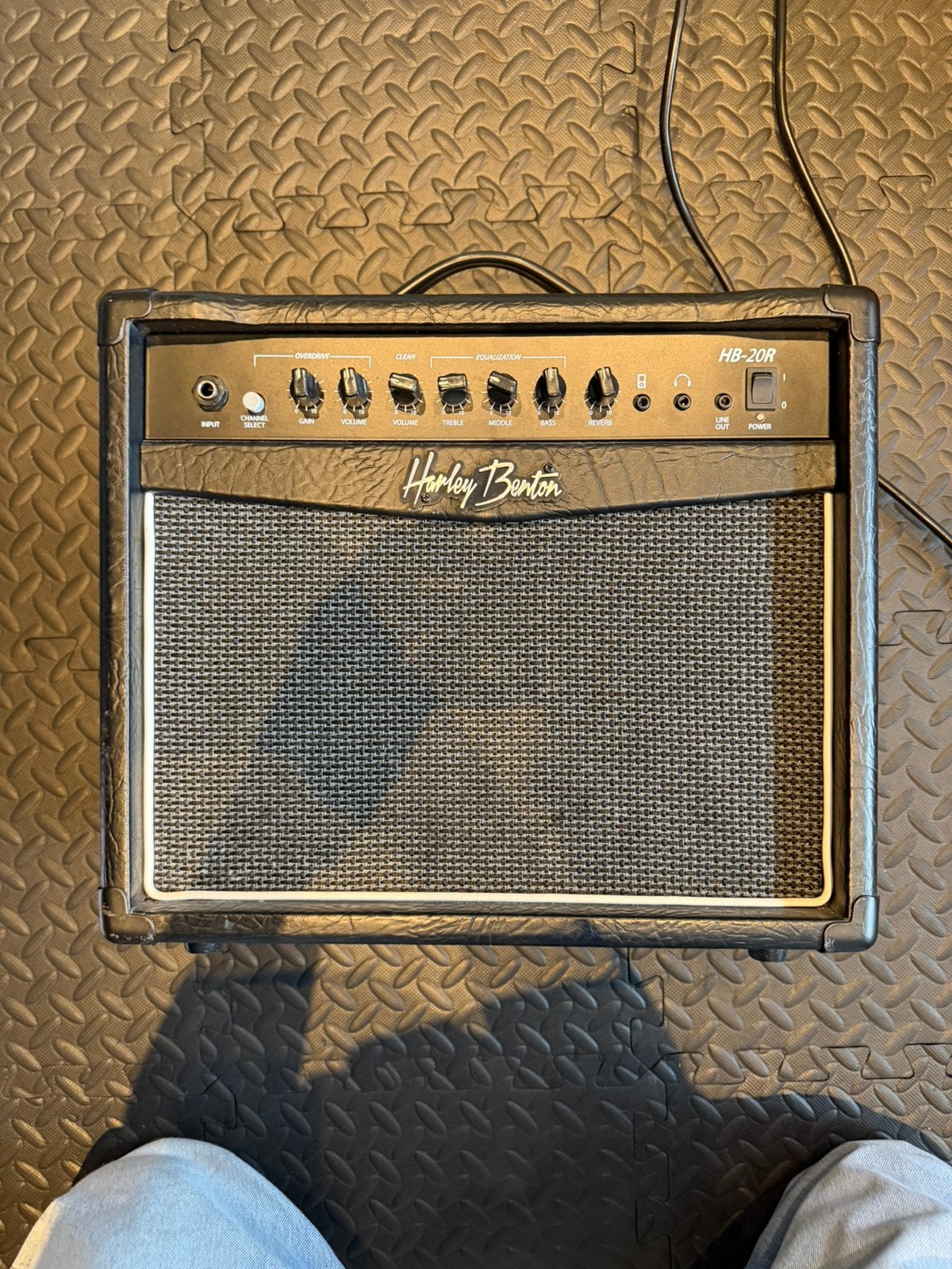 Ampli de guitare Harley Benton HB-20R 20 W, comme neuf, Enlèvement ou Envoi, Comme neuf