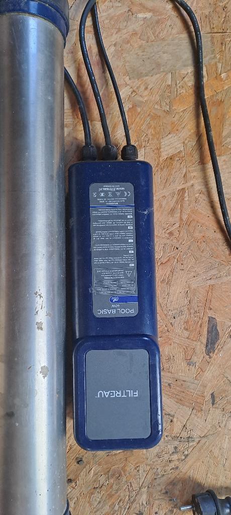 uv c zwembadlamp, Ophalen
