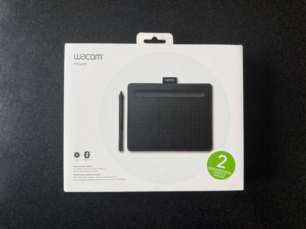 Tablette graphique - Wacom Intuos Noir, Informatique & Logiciels, Tablettes graphiques, Enlèvement, Comme neuf, Sans fil, Wacom