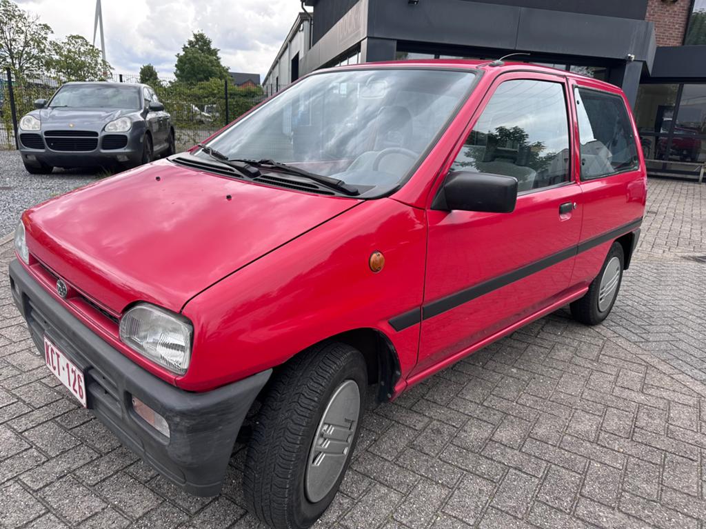Subaru mini jumbo  1991, Auto's, Subaru, 4 zetels, Stof, Mini-jumbo, Beige