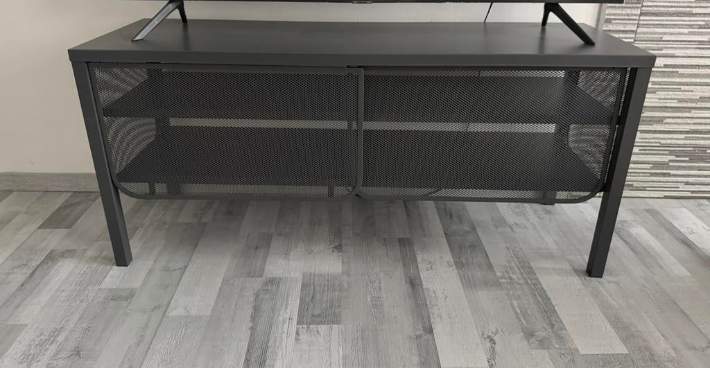Meuble tv a porte coullisante, Enlèvement, Comme neuf, Métal