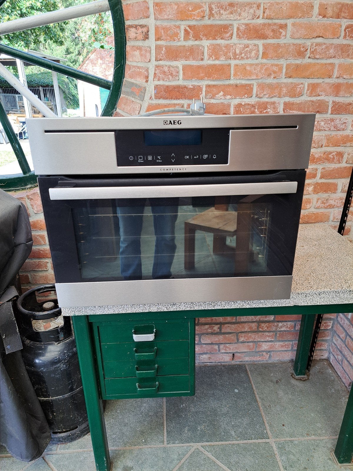 Aeg inbouwoven., Ophalen, AEG