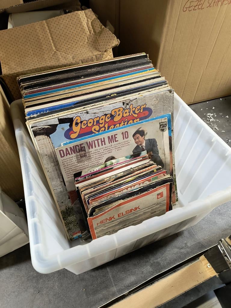 Vinylplaten van de jaren 50 tot 80, Ophalen, Gebruikt