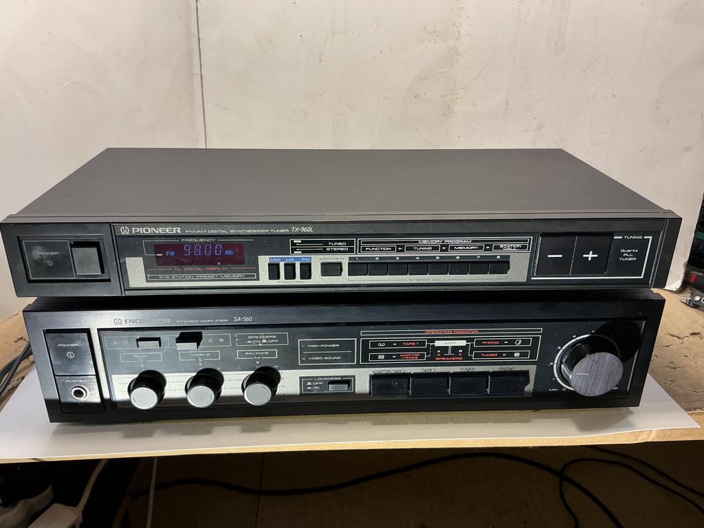 PIONEER SA-560 +TX-960L, Ophalen of Verzenden, Zo goed als nieuw, Pioneer