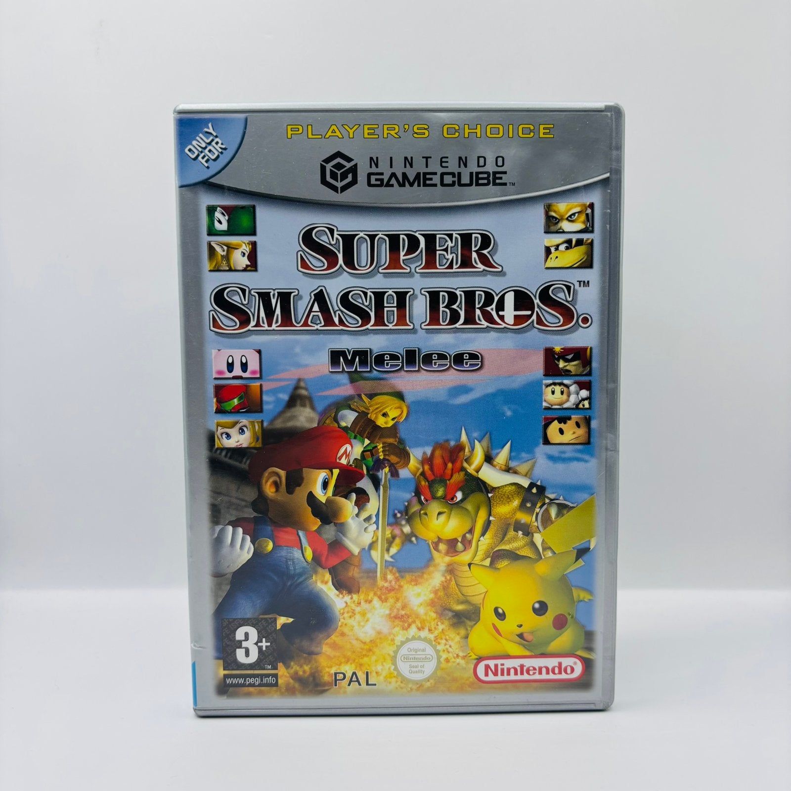 Super Smash Bros. Melee Nintendo GameCube, Games en Spelcomputers, Ophalen of Verzenden, Zo goed als nieuw, Vechten, Vanaf 3 jaar